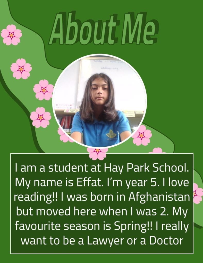 April 2024 – Effat @ Hay Park School